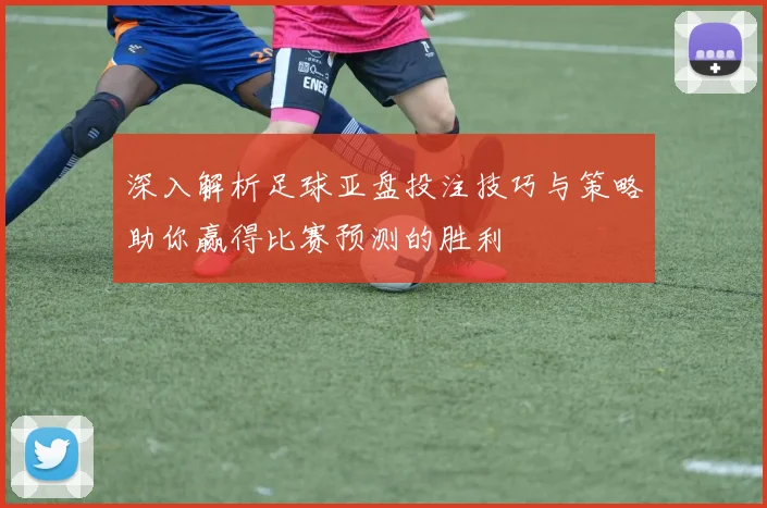 深入解析足球亚盘投注技巧与策略助你赢得比赛预测的胜利